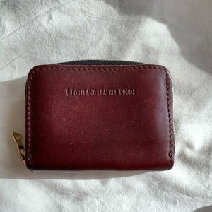 Portland Leather Small Zip Wallet
